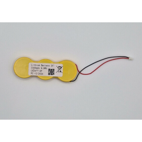 Battery pack for ePaper Display groß (3x CR2477)