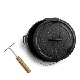 BURNHARD Gusseisen Dutch Oven Little John 3,8 l