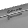 BURNHARD Plancha Grillplatte Edelstahl FRED 41,5 x 23,5 x 3,5 cm